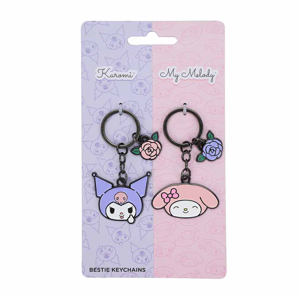 Kuromi & My Melody Bestie Keychains