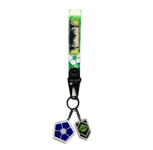 Officially Licensed Blue Lock Isagi Yoichi Wrist Strap Keychain