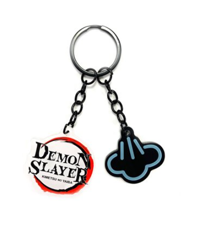 Inosuke Hashibira Anime Keychain | Demon Slayer Kawaii Acrylic Charm | Licensed Anime Collectible