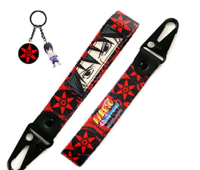 Sasuke Sharingan Keystrap- Naruto Shippuden