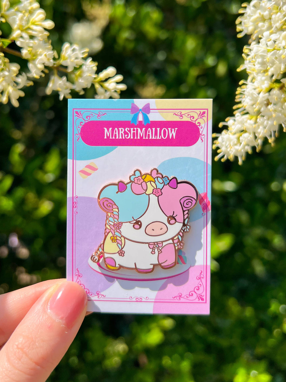 Dessert Cows Series 2 Enamel Pin Blind Bag – Kawaii Mystery Cow Collectible (12 Designs)