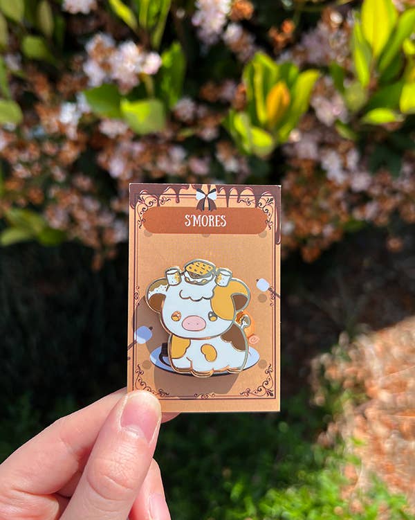 Dessert Cows Enamel Pin Blind Bag – Mystery Collectible