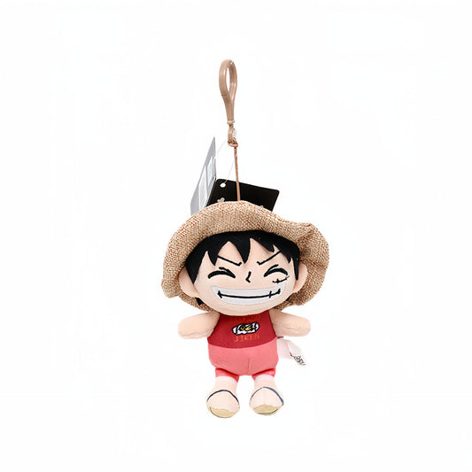 One Piece Plush Keychain Bag Charm