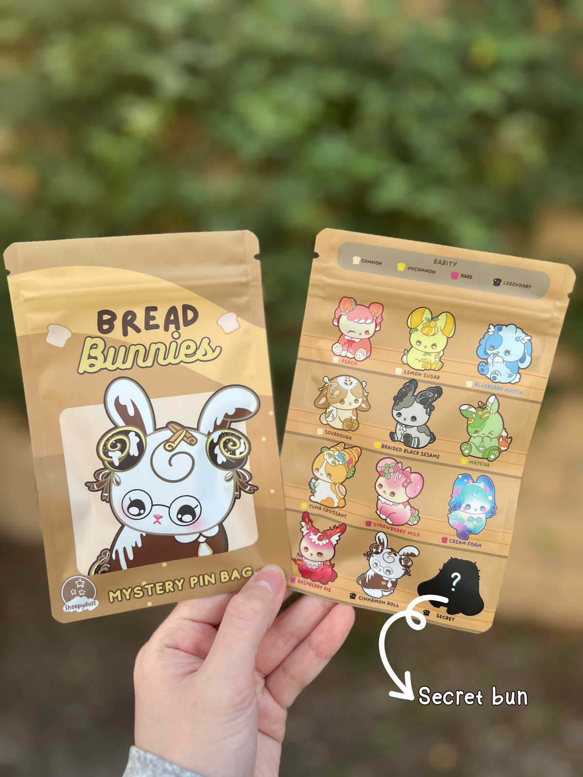 Bread Bunnies Mystery Pin Bag