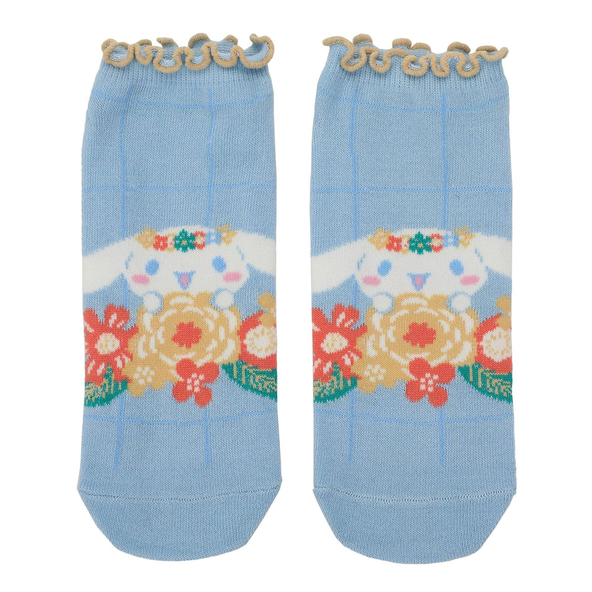 Hello Kitty & Friends Floral 5 Pair Ankle Socks