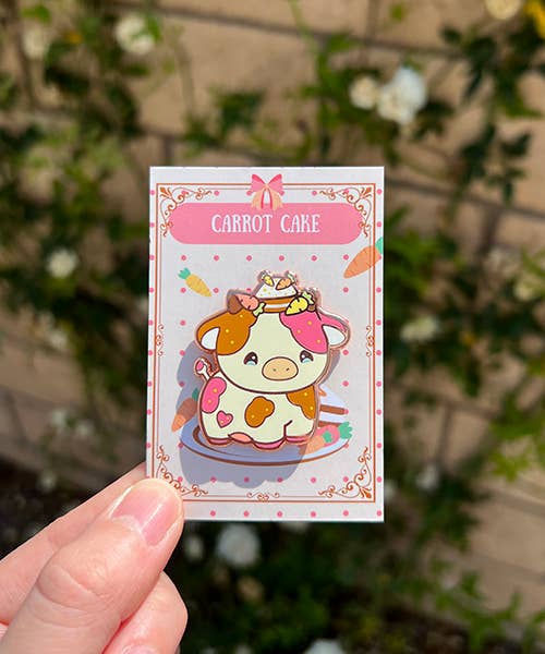 Dessert Cows Enamel Pin Blind Bag – Mystery Collectible