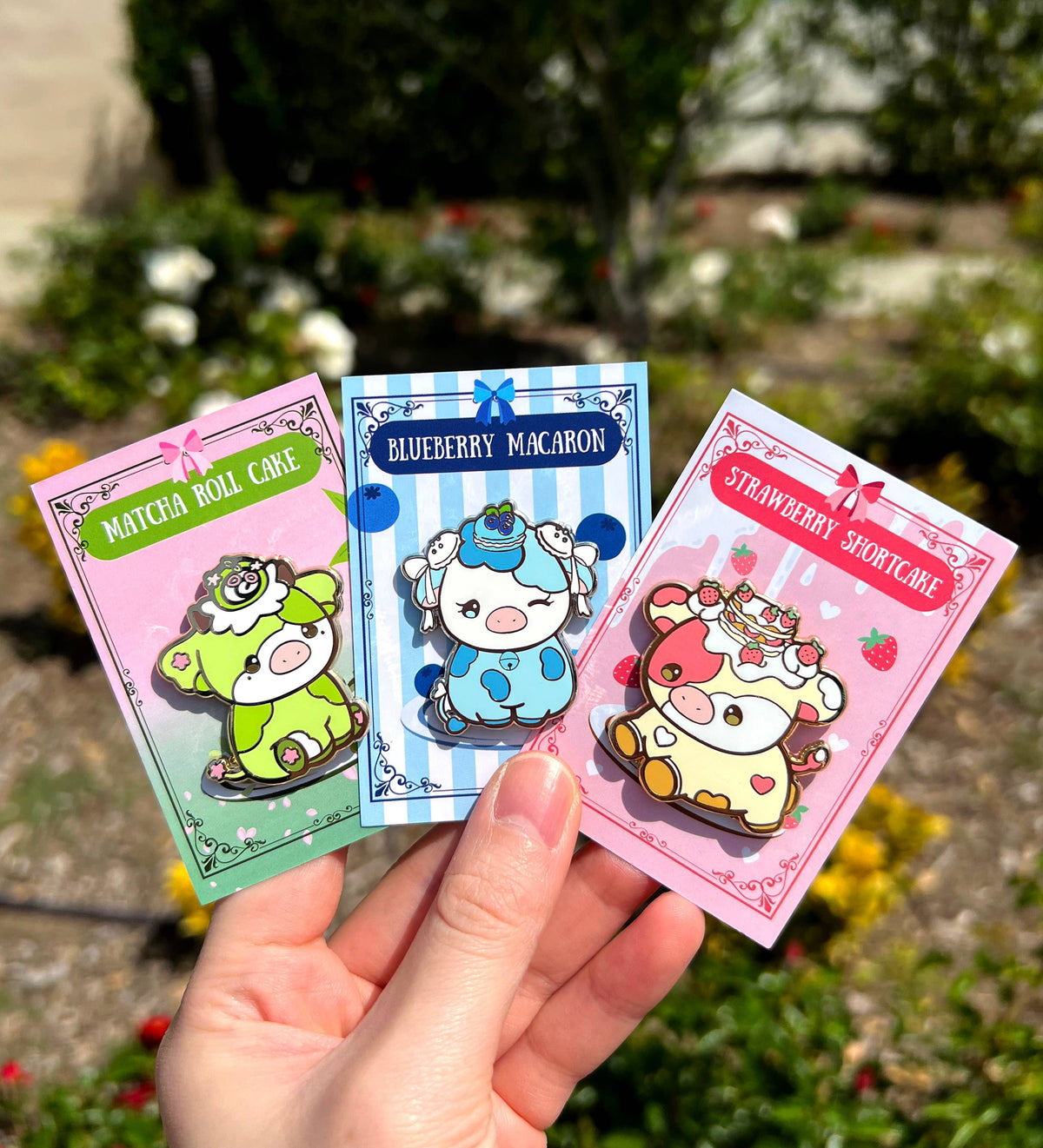 Dessert Cows Enamel Pin Blind Bag – Mystery Collectible