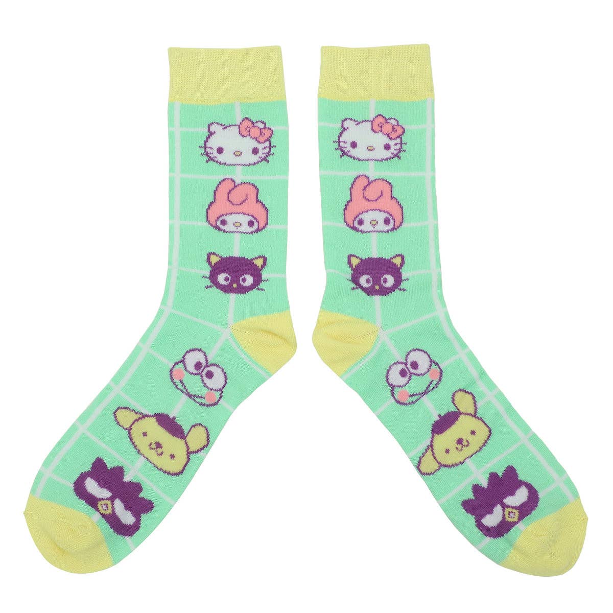 Hello Kitty & Friends Arcade Adult 3 Pair Crew Box Set