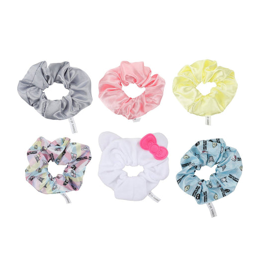 Hello Kitty & Friends 6 Pack 3D Plush Scrunchies