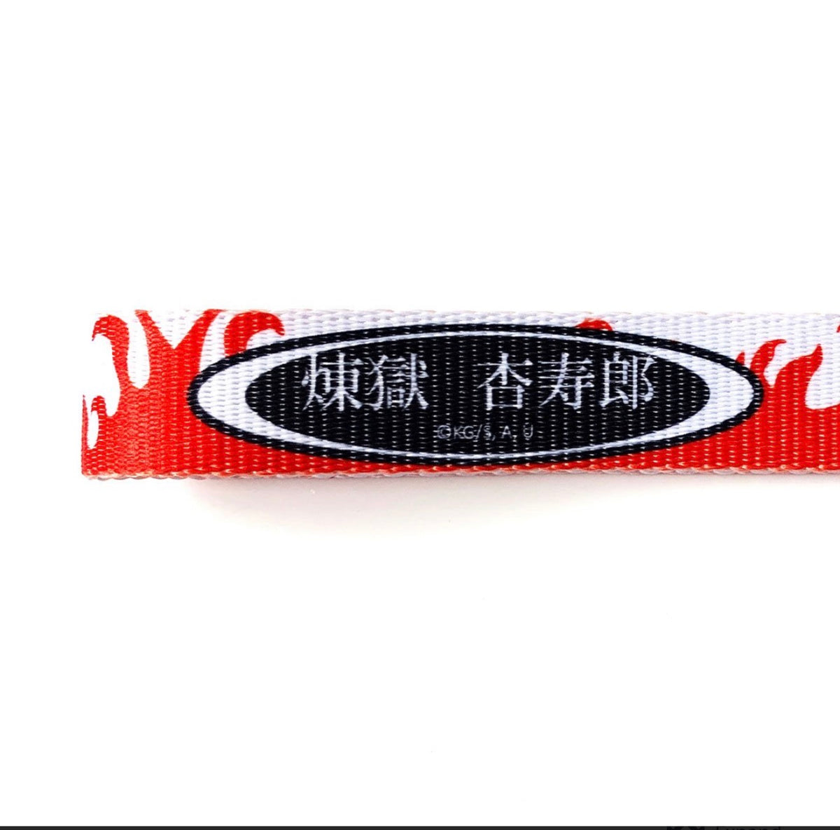 Officially Licensed Demon Slayer Kyojuro Rengoku Wrist Strap Keychain