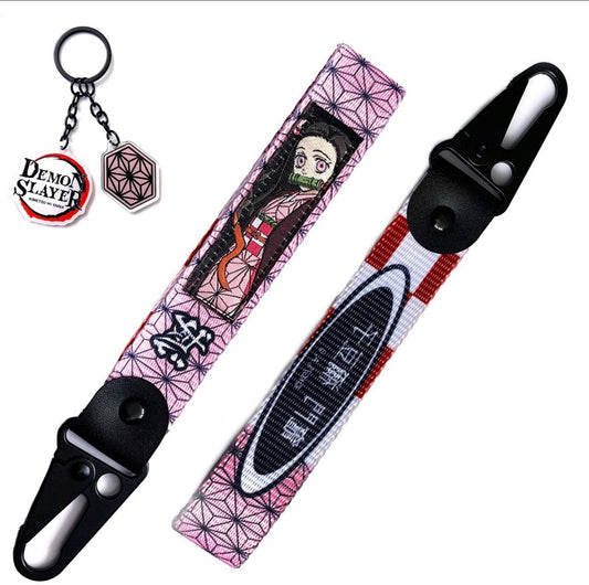 Officially Licensed Demon Slayer Nezuko Kamado Wrist Strap Keychain