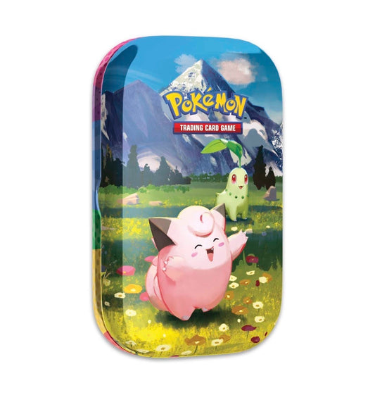 Pokémon TCG: Mega Evolution Ascended Heroes Mini Tin (Clefairy & Chikorita)