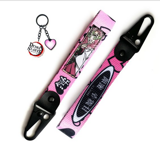 Mitsuri Kanroji Keychain | Demon Slayer Love Hashira Anime Keychain | BUY NOW