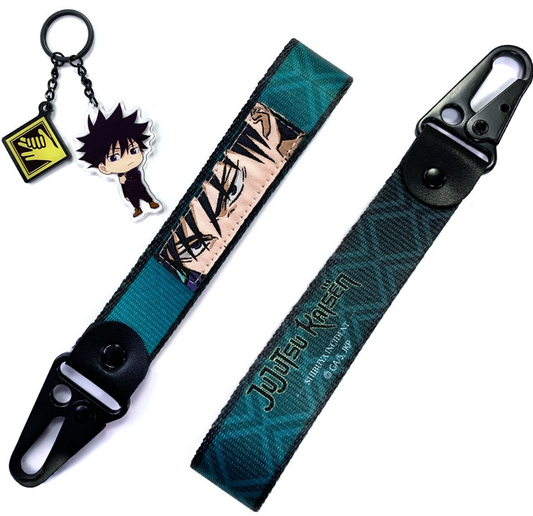Megumi Fushiguro Anime Keychain Strap – Cute Licensed Character Charm LIMITED