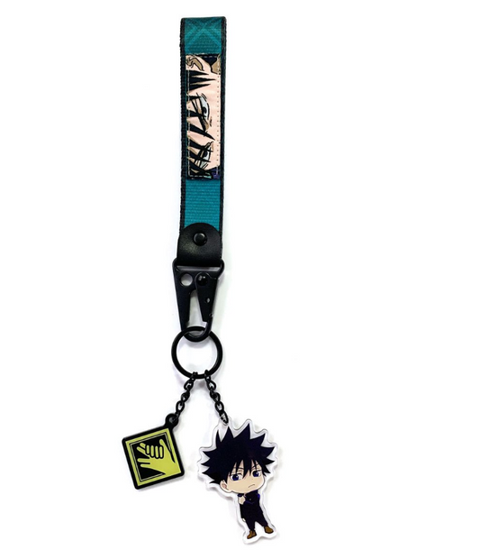 Megumi Fushiguro Anime Keychain Strap – Cute Licensed Character Charm LIMITED