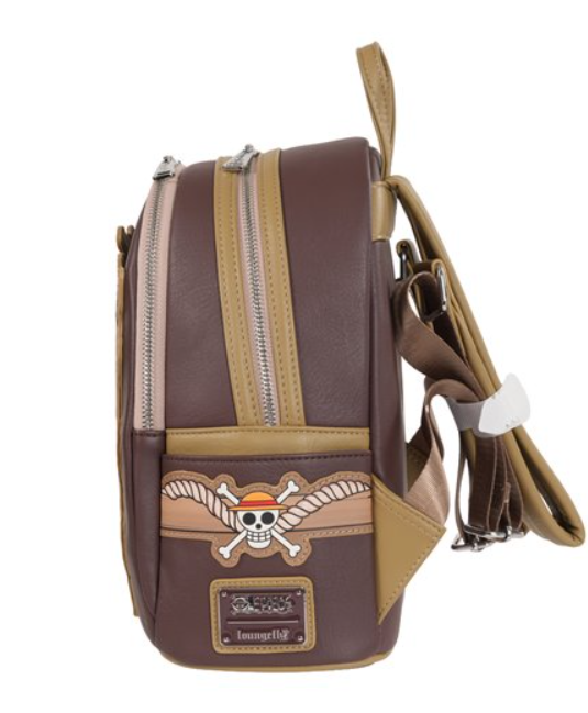 One Piece Monkey D. Luffy Wanted Poster- Loungefly Licensed Anime Backpack
