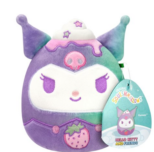 Kuromi Dreamland Squishmallows 8” Plush | Sanrio Cute Goth Kawaii Collectible