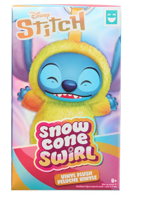 Stitch Snow Cone Swirl Blind Box Vinyl Plush | Disney Mystery Collectible Kawaii Mini Plush Toy