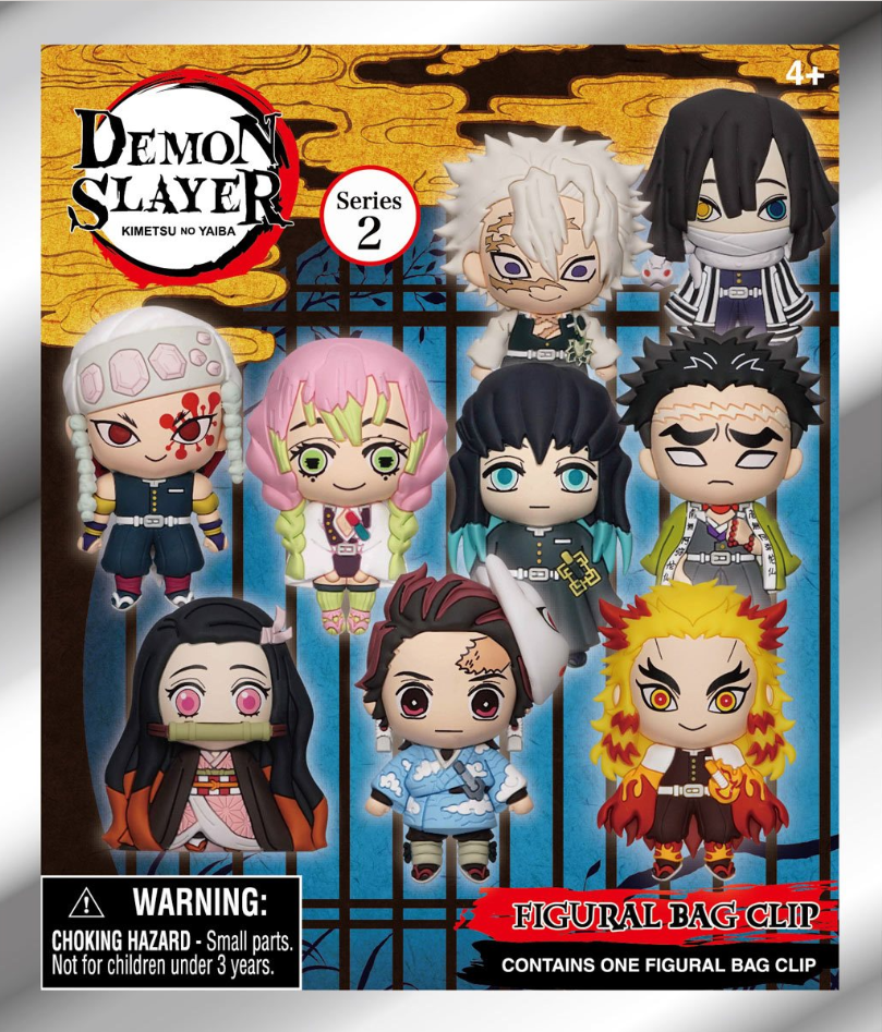 Demon Slayer Series 2 3D Foam Bag Clip Blind Bag