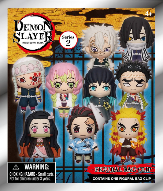 Demon Slayer Series 2 3D Foam Bag Clip Blind Bag