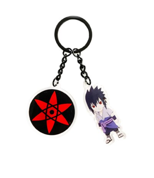 Sasuke Sharingan Keystrap- Naruto Shippuden