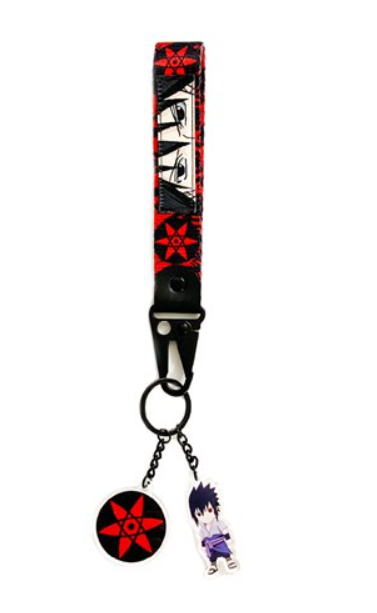 Sasuke Sharingan Keystrap- Naruto Shippuden