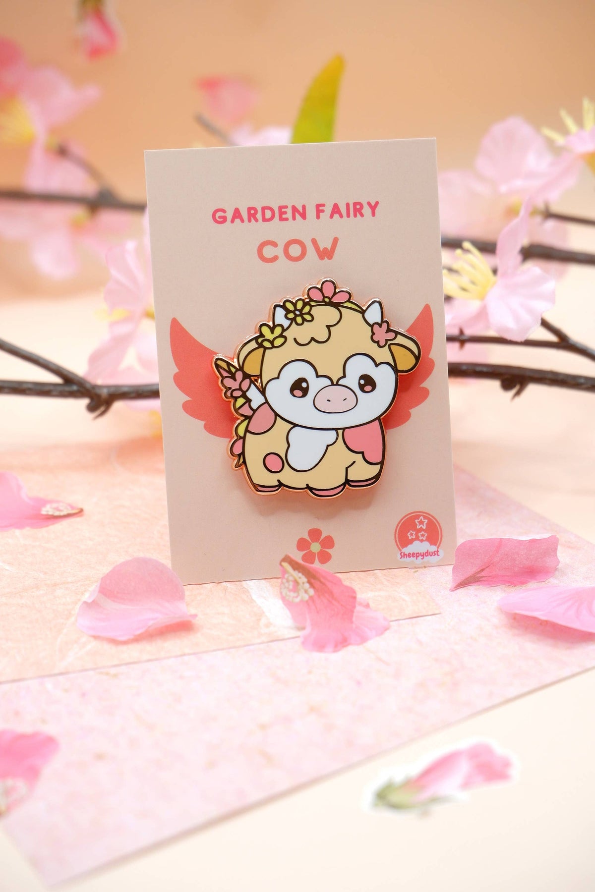 Fairy Cows Mystery Enamel Pin Bag