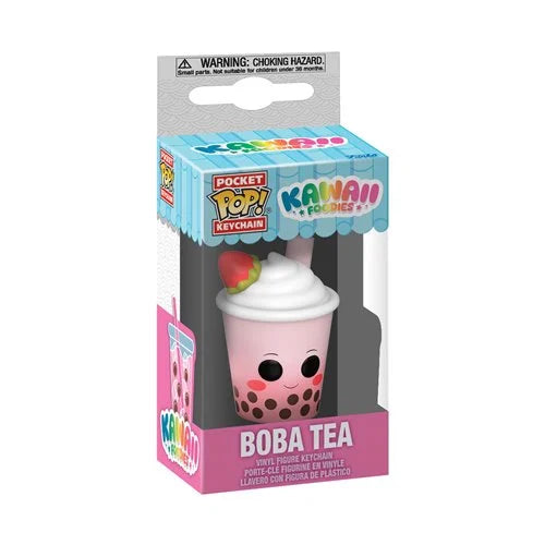 Kawaii Foodies Boba Tea Funko Pocket Pop! Key Chain Funko Food Key Chains