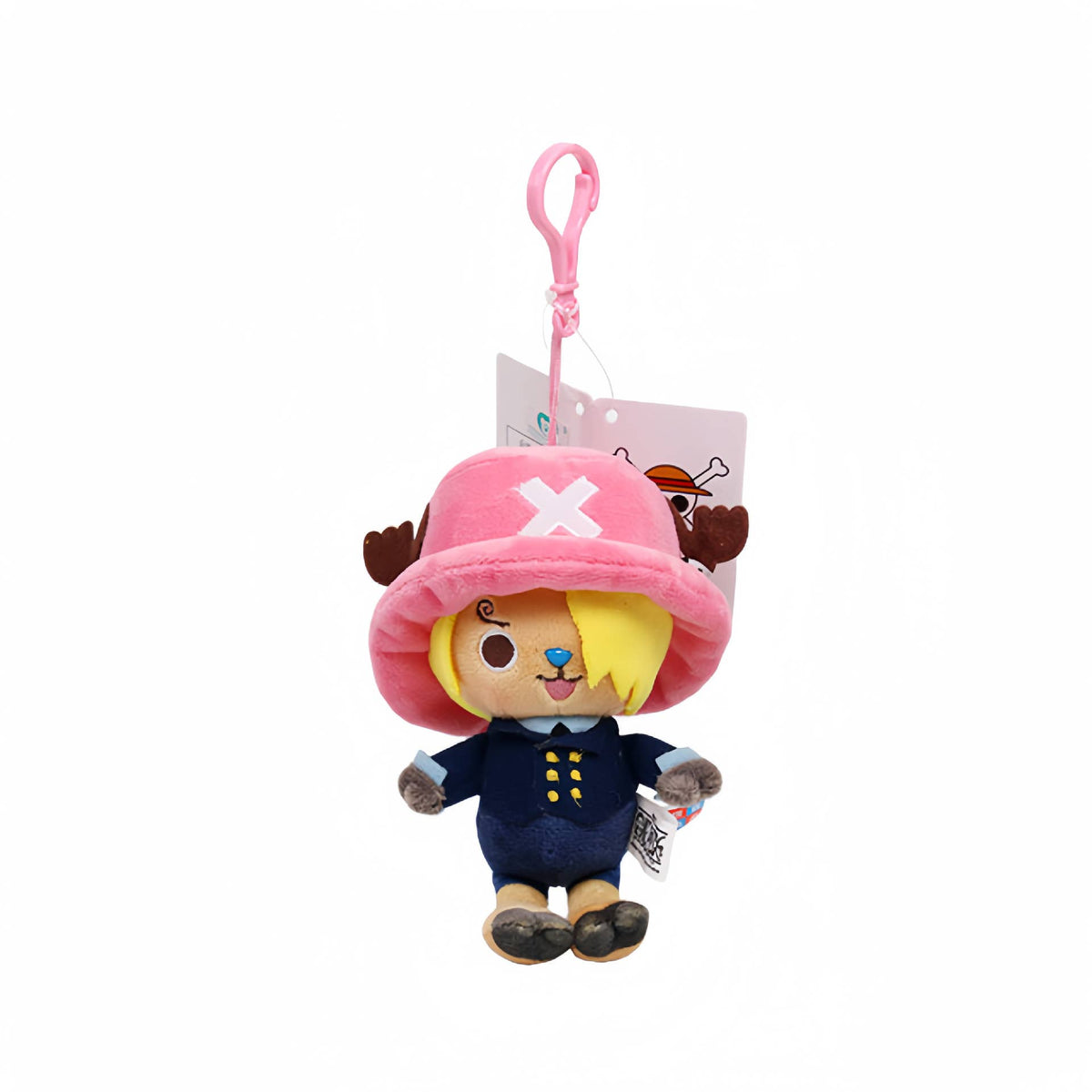 One Piece Plush Keychain Bag Charm